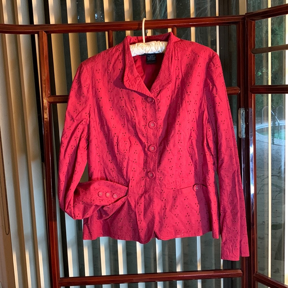 Willi Smith Eyelet Jacket - image 1